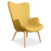 sillon kontor- diseno escandinavo amarillo