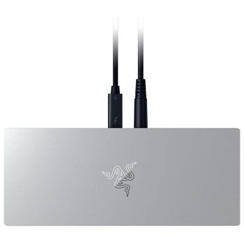 Dock Thunderbolt 5 Razer RC21-02290200-R3EK 11 puertos Mercury White