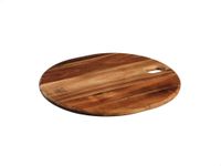 tabla de cortar de madera de acacia elin - o31cm