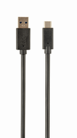 cable usb gembird usb 30 a tipo c 1m negro