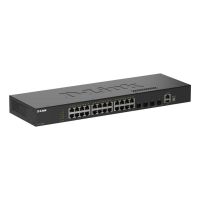 switch gestionado d-link dgs-1530-28e 24 puertos gigabit ethernet y 4 sfp apilable