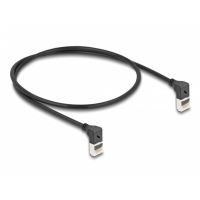 cable de red rj45 cat6a sftp slim 90 acodado delock 05 m negro