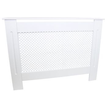 Cubreradiador Para Esconder Radiadores En Mdf Blanco Elegante 1115mm