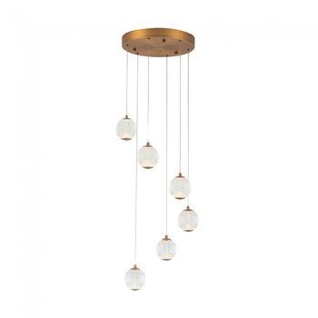 Lámpara colgante led acrobat (6x5w)
