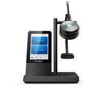 yealink wh66 mono uc auriculares inalambrico diadema oficinacentro de llamadas usb tipo a bluetooth base de carga negro