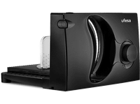 cortafiambres - ufesa cf0918 katana 150 w grosor de rebanada 15 cm diametro del disco 17 negro