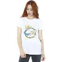disney camiseta alice in wonderland im late para mujer
