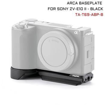 Placa base TILTA Arca para Sony ZV-E10 II Placa inferior Arca compatible con Sony ZV E10 II TA-T69-ABP-B