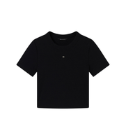 ax armani exchange para mujer xw001833af18852uc001 camiseta design negro xs casual poliester manga corta