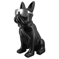 casablanca by gilde figura decorativa pug cool perro sentado h 35 cm