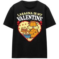 garfield camiseta lasagna is my valentine para mujer
