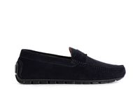 mocasines en piel de ante para hombre blue