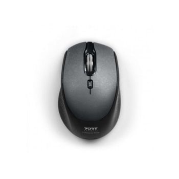 Ratón Port Designs PORT Connect 900713 Inalámbrico Ambidextro Negro 2.4 GHz
