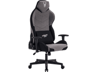 silla gaming - woxter stinger station titan 2d regulable en altura y anchura clase 4 tejido antimanchas dark
