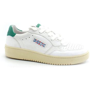 Back 70 Deportivas Moda BACK70 Sneaker Slam 7D Cow Pelle Milk Green 108002 para hombre
