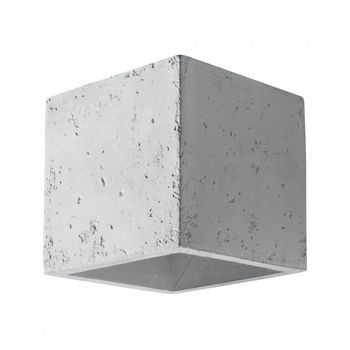 Aplique de pared quad cemento