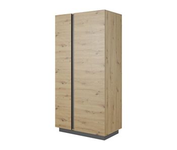 Vitrina arcade sc97 2d 97x54x194 beige