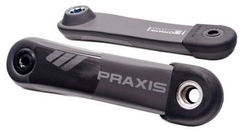 Par de bielas de carbono praxis ec type3 para tq fazua bros bafang