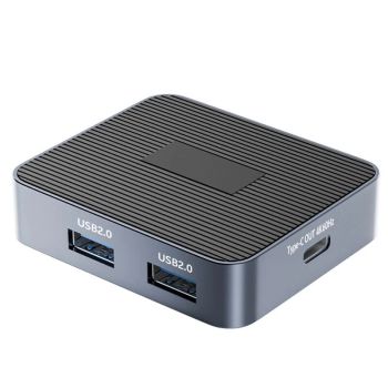 AR Gafas Adaptador HD a Type-C 4K60Hz para monitor portátil convertidor de pantalla USB-C con PD100W 2K120Hz HD a USB-C