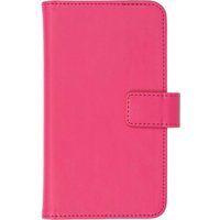 universal folio phone case - pink pink