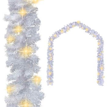 Guirnalda De Navidad Con Luces Led Blanco 20 M Vidaxl
