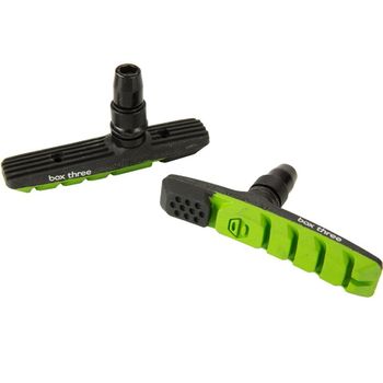 Box Three Air Flow Race Brake Pads Green