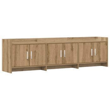 Mueble De Tv 168 X 33 X 47 Cm Roble Artisan Vidaxl