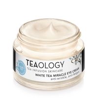 teaology white tea crema para el contorno de ojos milagro de te blanco 15ml