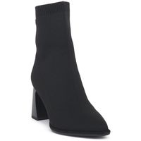 laura biagiotti botines blk calf para mujer