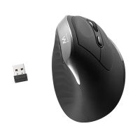 raton ewent inalambrico 2400 dpi vertical ergonomico 6 botones revestimiento goma