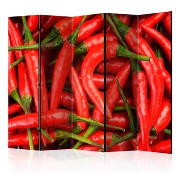 Biombo - Chili Pepper - Background Ii (225x172 Cm)