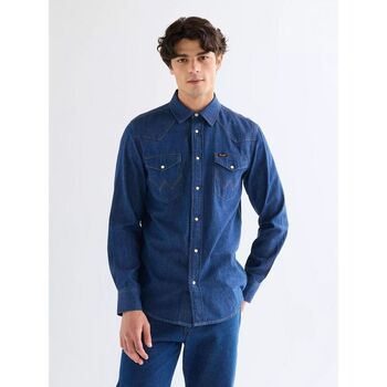 Wrangler Camisa manga larga 112378124-CAROLINE CREEK para hombre