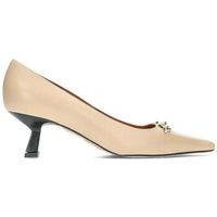 angel alarcon zapatos de tacon suri taupe para mujer