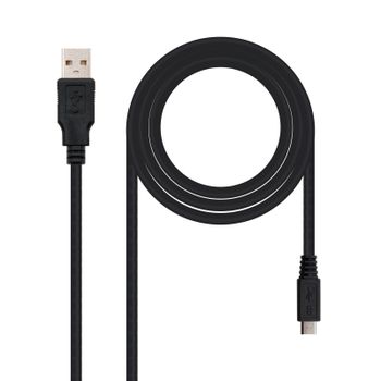 Cable USB 2.0 A MicroUSB 3m