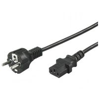 goobay cable de alimentacion para cpu recto c13 15m negro