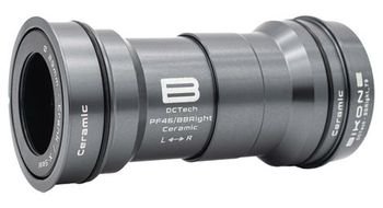 Eje de pedalier bikone dctech bbright ceramic sram dub gris