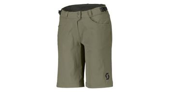 Pantalones cortos scott trail flow green skin para mujer