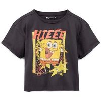 spongebob squarepants camiseta ns7063 para mujer