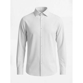 Archivium Camisa manga larga SR11CA NEU5-100 WHITE para hombre