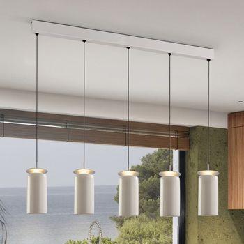 Lámpara colgante led alfara ii (5x8w)