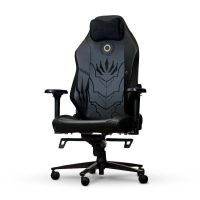 silla gaming phoenix monarch edicion mordor xl lotr cuero napa y terciopelo