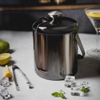 klausberg kb-7656 - cubo de hielo 13 l incluye pinzas bandeja para cubitos de hielo al vacio