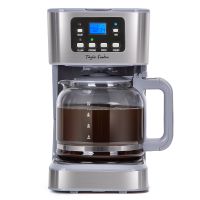 taylor swoden cafetera de goteo con temporizador programable 900w15l12 tazaspantalla lcd filtro reutilizable auto apagado funcion mantener caliente funcion auto limpieza descalcificacion