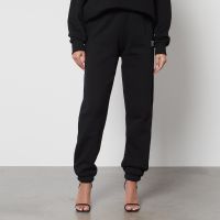 rotate sunday logo-embroidered cotton-jersey joggers - s