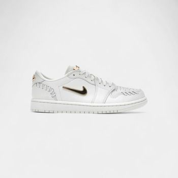 Nike Zapatillas Jordan 1 Low Method of Make Sail Metallic Gold (Women's) para mujer