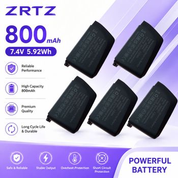 Batería ZRTZ de 800mAh (1~5 piezas) para SRAM Force X01 XX1 GX AXS, Rojo y Negro, Batería Electrónica Inalámbrica AXS Etap, Velocidad Variable Delantera y Trasera