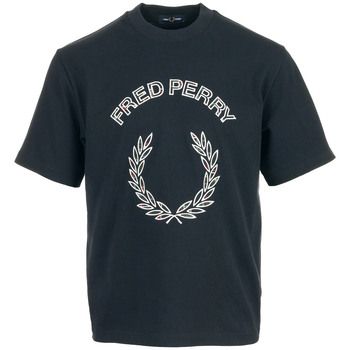 Fred Perry Camiseta Tartan Applique Shirt para hombre