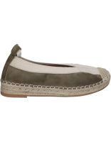zapato plano para mujer skydiva pec verde khaki y beige 36