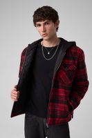 chaqueta de camisa de franela