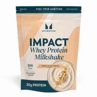 impact whey protein - 2610g - 90raciones - vanilla ice cream milkshake